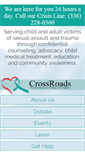 Mobile Screenshot of crossroadscares.org